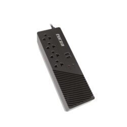 ESTABILIZADOR FORZA 4 TOMAS 1000VA 500W 2USB