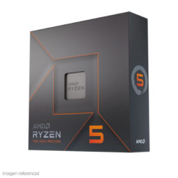 Procesador AMD Ryzen 5 7600X 4.7/5.3GHz 32MB L3 6-Core AM5