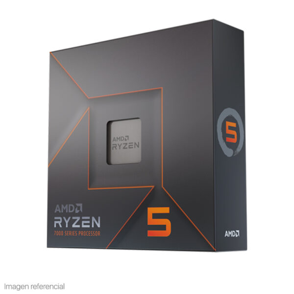 Procesador AMD Ryzen 5 7600X 4.7/5.3GHz 32MB L3 6-Core AM5