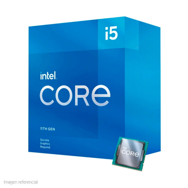 Procesador Intel Core i5-11400F 2.60 / 4.40 GHz 12 MB Caché L3 LGA1200