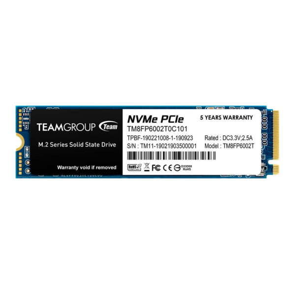 Unidad en estado solido MP33 M.2 2280 PCIe SSD 2TB PCIe 3.0 x4 with NVMe 1.3