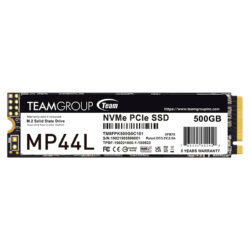 Unidad de estado solido TEAMGROUP MP44L 500GB M.2 PCI-E 4.0 x4 con NVMe