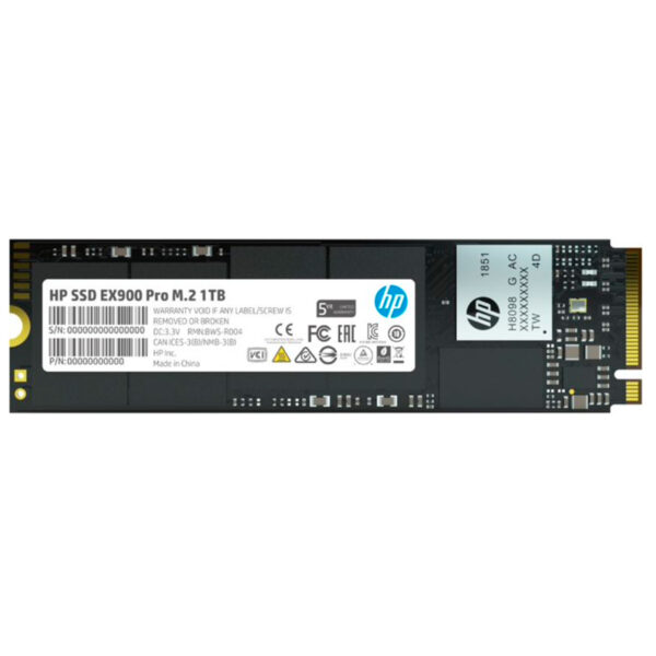 Unidad en estado solido HP EX900 Pro M.2 1TB PCIe Gen3.0 x4 NVMe