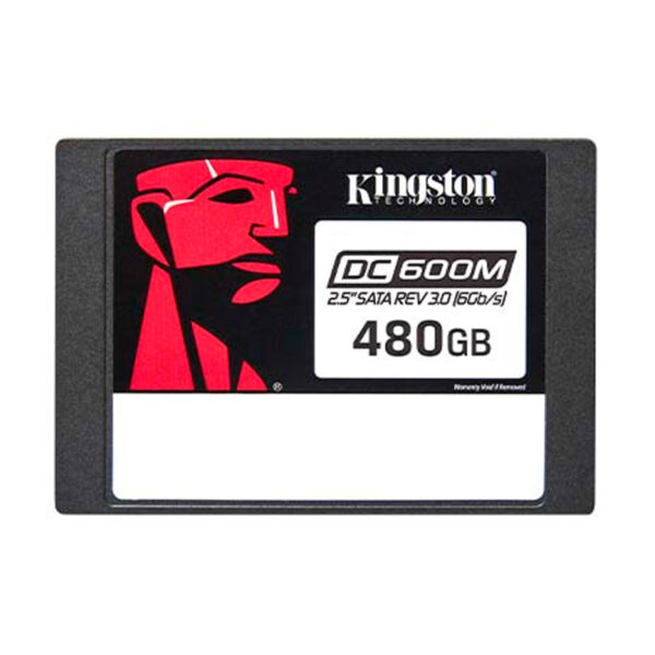 Unidad en estado solido Kingston DC600M 480GB SATA Rev. 3.0 (6Gb/seg) 2.5"