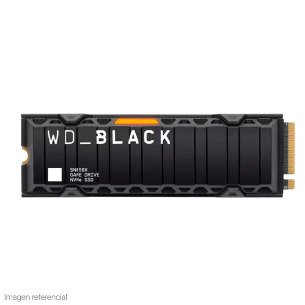 Unidad de estado solido Western Digital Black SN850X NVMe 1TB M.2 2280 PCIe Gen 4.0