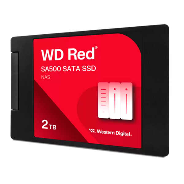 Unidad de estado solido Western Digital Red SA500 NAS 2TB SATA 2.5" 7mm