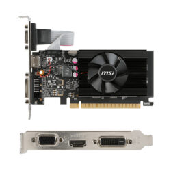 Tarjeta de video MSI Nvidia GeForce GT 710 2GB DDR3 64-bit Low-Profile