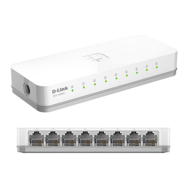 Switch D-Link DES-1008C 8 RJ-45 10/100 Mbps