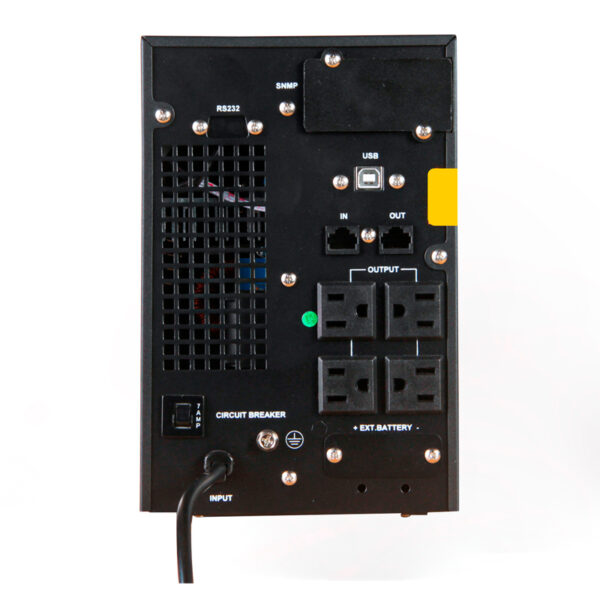 UPS Elise Fase Online Serie Zen 1000VA 900W 4 tomas de salida NEMA 5-15 USB