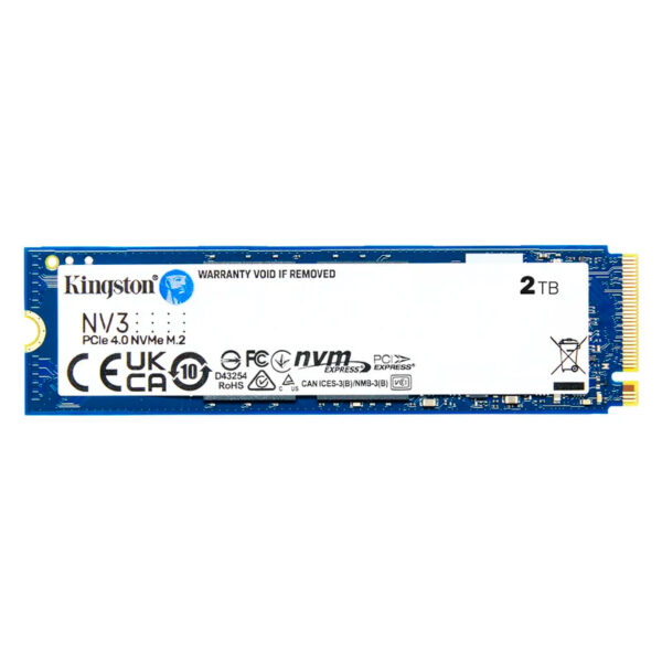 SSD Kingston 2000GB NV3 PCIe 4.0 NVMe M.2 SSD